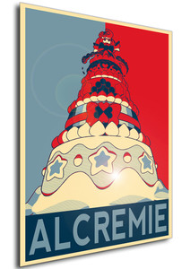 Poster - Propaganda - Pokemon - Alcremie Gigantamax