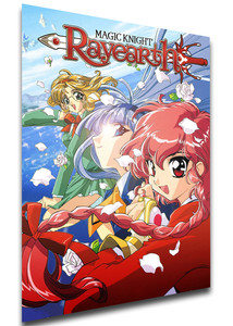 Poster Locandina Anime - Magic Knight Rayearth SA1087