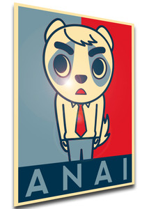 Poster Propaganda - Aggretsuko - Anai - LL3370