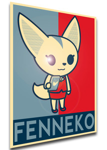 Poster Propaganda - Aggretsuko - Fenneko - LL3360