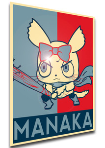 Poster Propaganda - Aggretsuko - Manaka - LL3374