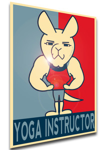 Poster Propaganda - Aggretsuko - Yoga Instructor - LL3380