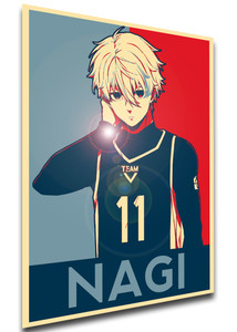 Poster Propaganda - Blue Lock - Nagi Seishiro - SA1096 Poster Propaganda - Blue Lock - Nagi Seishiro - SA1096