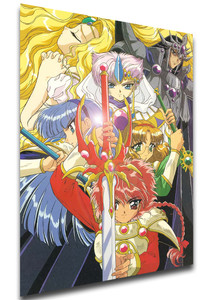 Poster Japanese Style - Magic Knight Rayearth - Marina - Umi Ryuzaki -  PE0350 - Propaganda World