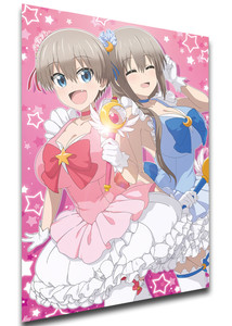 Poster Locandina Anime - Uzaki-chan Wants to Hang-out - Hana & Tsuki - PE0402
