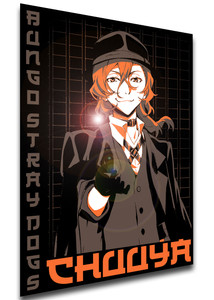 Poster Japanese Style - Bungo Stray Dogs - Chuuya Nakahara - PE0405 Poster Japanese Style - Bungo Stray Dogs - Chuuya Nakahara - PE0405