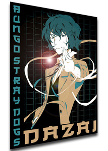 Poster Japanese Style - Bungo Stray Dogs - Dazai Osamu - PE0404 Poster Japanese Style - Bungo Stray Dogs - Dazai Osamu - PE0404