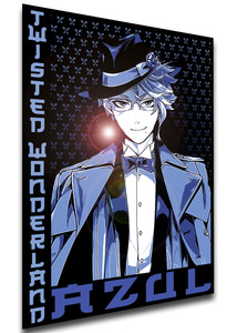 Poster Japanese Style - Twisted Wonderland - Octavinelle - Azul Ashengrotto - PE0423 Poster Japanese Style - Twisted Wonderland - Octavinelle - Azul Ashengrotto - PE0423