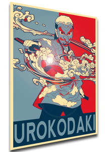 Poster Propaganda - Demon Slayer - Sakonji Urokodaki - LL3424