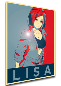 Poster Propaganda - Fire Force - Lisa Isaribi Variant - LL3413 Poster Propaganda - Fire Force - Lisa Isaribi Variant - LL3413