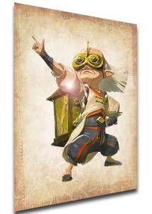 Poster Wanted - Zelda Tears of the Kingdom - Robbie - LL3480