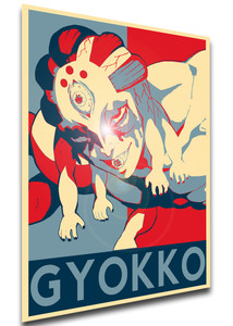 Poster Propaganda - Demon Slayer - Gyokko - LL3486