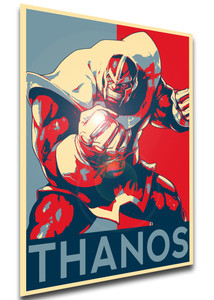 Poster Propaganda - Avengers - Thanos