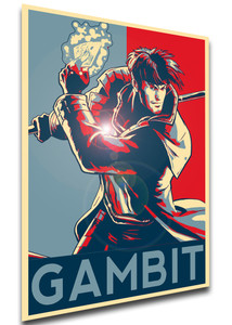 Poster Propaganda - X-Men - Gambit