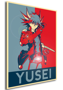 Poster - Propaganda - Yu Gi Oh - Yusei Fudo Poster - Propaganda - Yu Gi Oh - Yusei Fudo