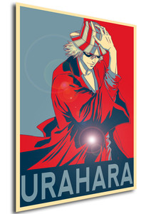Poster Propaganda - Bleach - Kisuke Urahara