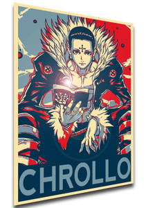 Poster Propaganda - Hunter x Hunter - Chrollo Lucilfer SA1173 Poster Propaganda - Hunter x Hunter - Chrollo Lucilfer SA1173