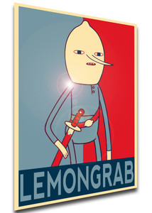 Poster Propaganda - Adventure Time - Earl of Lemongrab Variant - LL3570 Poster Propaganda - Adventure Time - Earl of Lemongrab Variant - LL3570