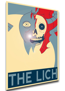 Poster Propaganda - Adventure Time - The Lich Variant - LL3573 Poster Propaganda - Adventure Time - The Lich Variant - LL3573