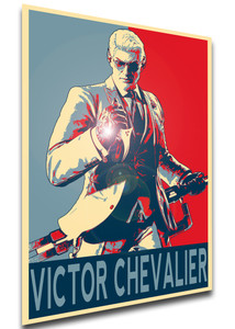 Poster Propaganda - Tekken 8 - Victor Chevalier - LL3617