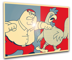 Propaganda Full - Family Guy - Peter Versus Giant Chicken - LL3628 Propaganda Full - Family Guy - Peter Versus Giant Chicken - LL3628