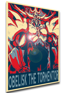 Poster Propaganda - Yu Gi Oh - Obelisk the Tormentor - LL3630 Poster Propaganda - Yu Gi Oh - Obelisk the Tormentor - LL3630