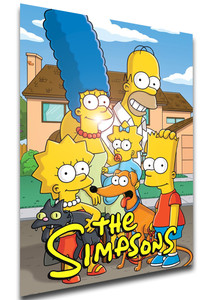 Poster Locandina Serie Tv - The Simpson Variant 02