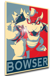 Poster Propaganda - Super Mario RPG - Bowser - LL3759