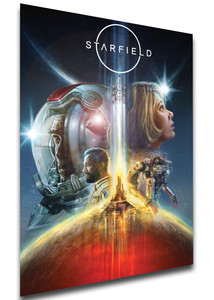 Poster Videogame Cover - Starfield - LL3762