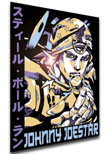 Poster Japanese Style - Jojo Steel Ball Run - Johnny Joestar - LL3644 Poster Japanese Style - Jojo Steel Ball Run - Johnny Joestar - LL3644
