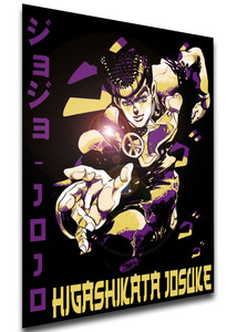 Poster Japanese Style - Jojo's Bizarre Adventures - Josuke Higashikata - LL3641 Poster Japanese Style - Jojo's Bizarre Adventures - Josuke Higashikata - LL3641