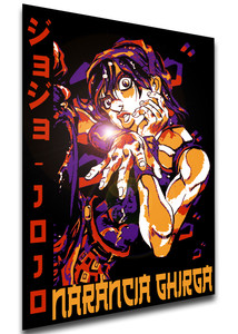 Poster Japanese Style - Jojo's Bizarre Adventures - Narancia Ghirga - LL3654