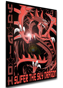 Poster Japanese Style - Yu Gi Oh - Slifer the Sky Dragon - LL3633 Poster Japanese Style - Yu Gi Oh - Slifer the Sky Dragon - LL3633