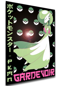 Poster Japanese Style - Pocket Monsters - Gardevoir - LL3709