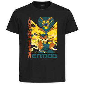 T-Shirt Unisex Black Japanese Style - Inazuma Eleven - Endou Mamoru Variant 01 - SA1176
