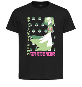 T-Shirt Unisex Black Japanese Style - Pocket Monsters - Gardevoir - LL3709 T-Shirt Unisex Black Japanese Style - Pocket Monsters - Gardevoir - LL3709