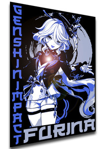 Poster Japanese Style - Genshin Impact - Furina SA1200