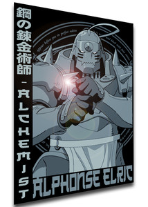 Poster Japanese Style - Fullmetal Alchemist - Alphonse Elric - LL3770 Poster Japanese Style - Fullmetal Alchemist - Alphonse Elric - LL3770