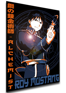 Poster Japanese Style - Fullmetal Alchemist - Roy Mustang - LL3771 Poster Japanese Style - Fullmetal Alchemist - Roy Mustang - LL3771