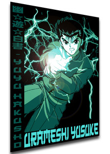Poster Japanese Style - Yuyu Hakusho - Yusuke Urameshi LL3787 Poster Japanese Style - Yuyu Hakusho - Yusuke Urameshi LL3787