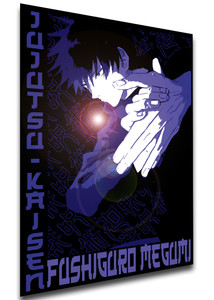 Poster Japanese Style - Jujutsu Kaisen - Megumi Fushiguro LL3805 Poster Japanese Style - Jujutsu Kaisen - Megumi Fushiguro LL3805
