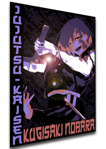 Poster Japanese Style - Jujutsu Kaisen - Nobara Kugisaki LL3806 Poster Japanese Style - Jujutsu Kaisen - Nobara Kugisaki LL3806