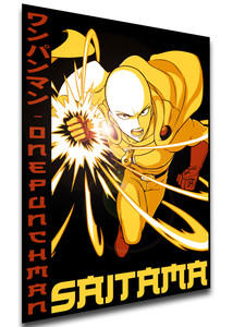 Poster Japanese Style - One Punch Mam - Saitama LL3791 Poster Japanese Style - One Punch Mam - Saitama LL3791