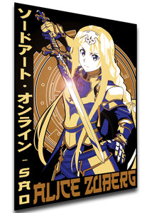 Poster Japanese Style - Sword Art Online - Alice Zuberg LL3802 Poster Japanese Style - Sword Art Online - Alice Zuberg LL3802