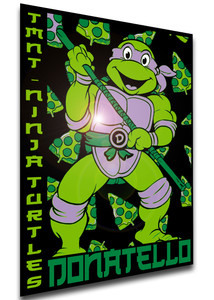 Poster Japanese Style - TMNT Teenage Mutant Ninja Turtles - Donatello LL3798 Poster Japanese Style - TMNT Teenage Mutant Ninja Turtles - Donatello LL3798