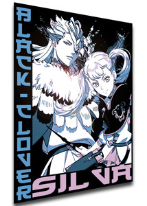 Poster Japanese Style - Black Clover - Nozel & Noelle Silva SA1207 Poster Japanese Style - Black Clover - Nozel & Noelle Silva SA1207