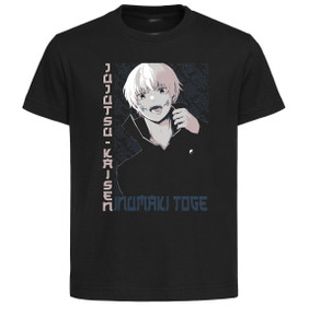 T-Shirt Unisex Black Japanese Style - Jujutsu Kaisen - Toge Inumaki LL3807 T-Shirt Unisex Black Japanese Style - Jujutsu Kaisen - Toge Inumaki LL3807