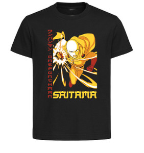 T-Shirt Unisex Black Japanese Style - One Punch Mam - Saitama LL3791 T-Shirt Unisex Black Japanese Style - One Punch Mam - Saitama LL3791