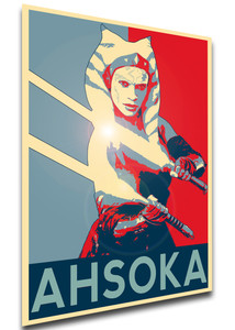Poster Propaganda - Star Wars - Ahsoka Tano LL3858 Poster Propaganda - Star Wars - Ahsoka Tano LL3858