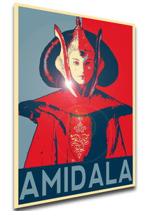 Poster Propaganda - Star Wars - Queen Padme Amidala LL3857